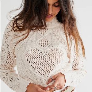 Free people reina pullover